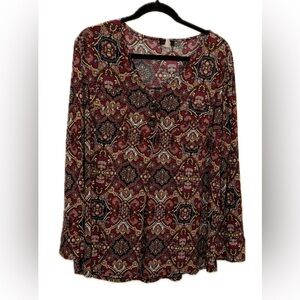 Women's Floral Patterned Top